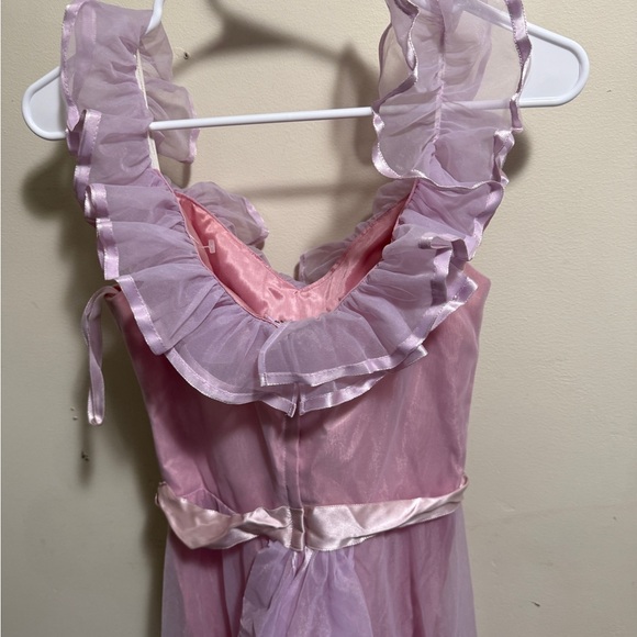 Pink Ruffled Woman’s Dress - Picture 4 of 5